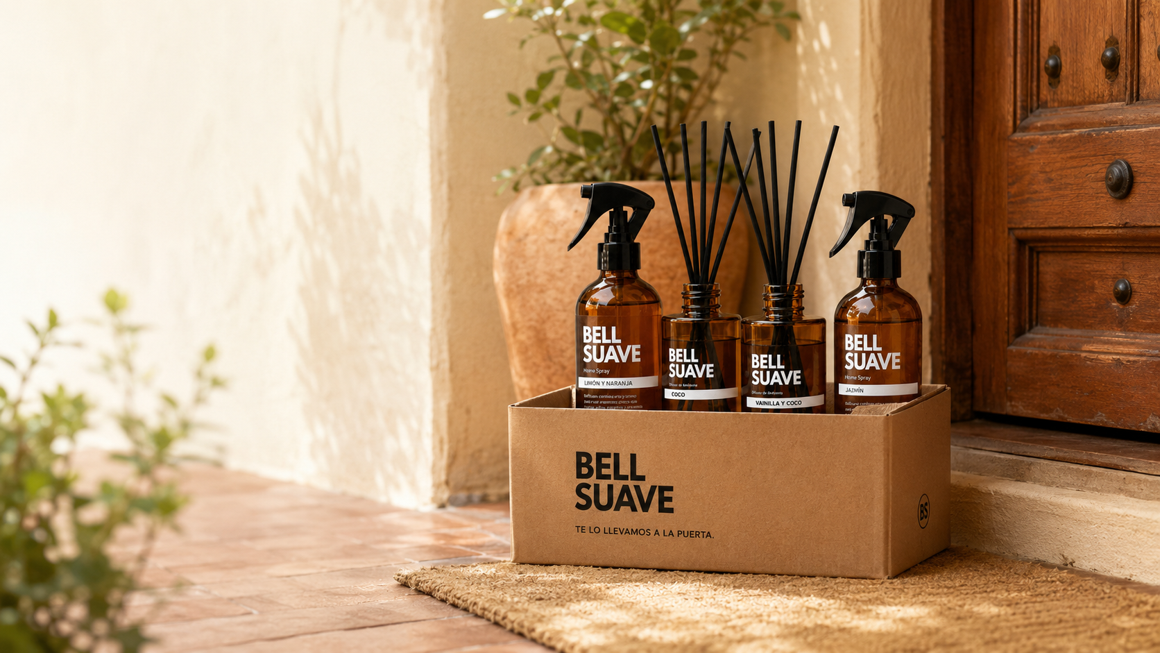 Pack de Bell Suave entregado en la puerta de casa