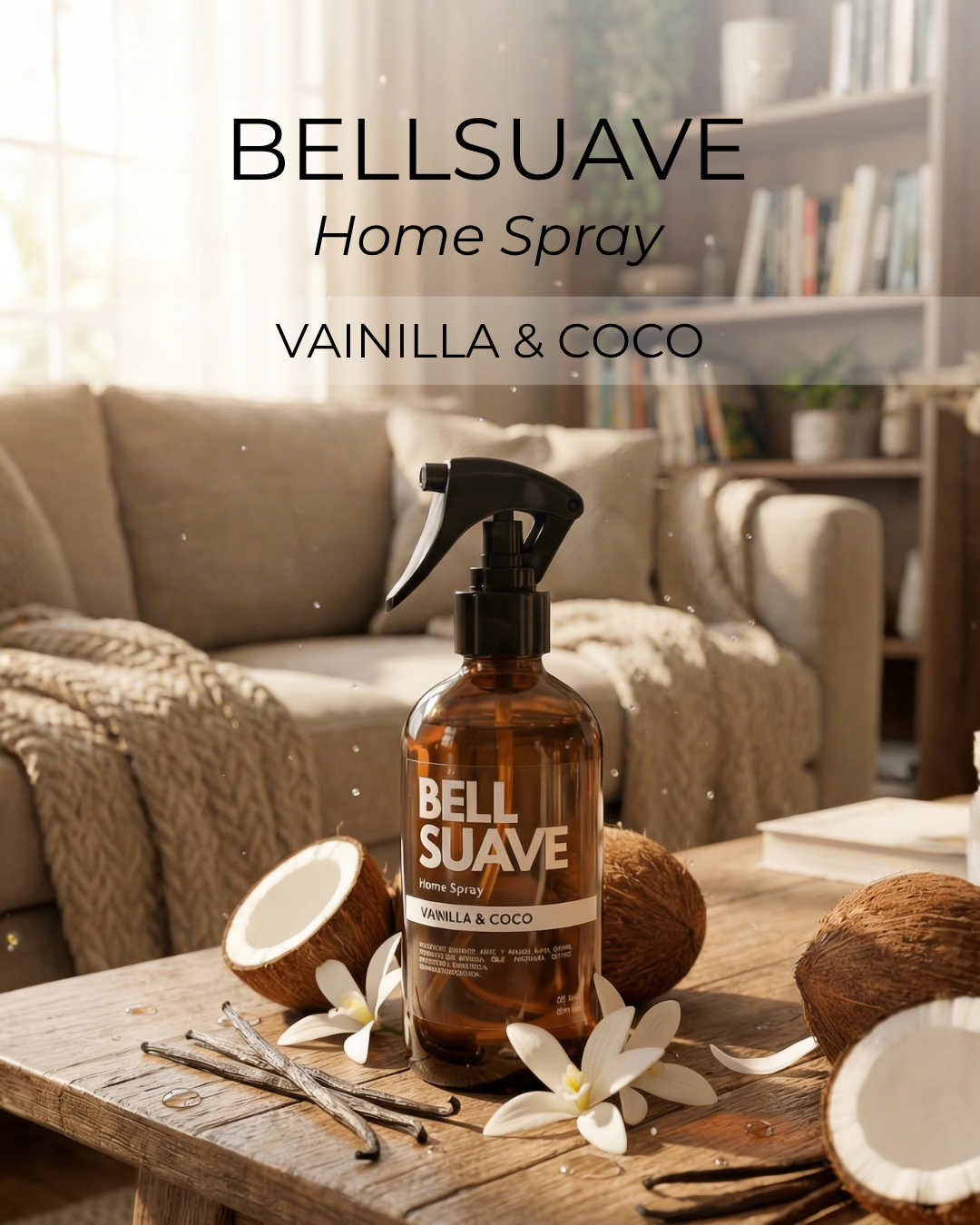 Home Spray Vainilla y Coco